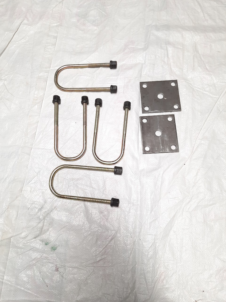 Bộ phụ kiện lắp nhíp xe 3 bánh, xe 4 bánh,xe lôi