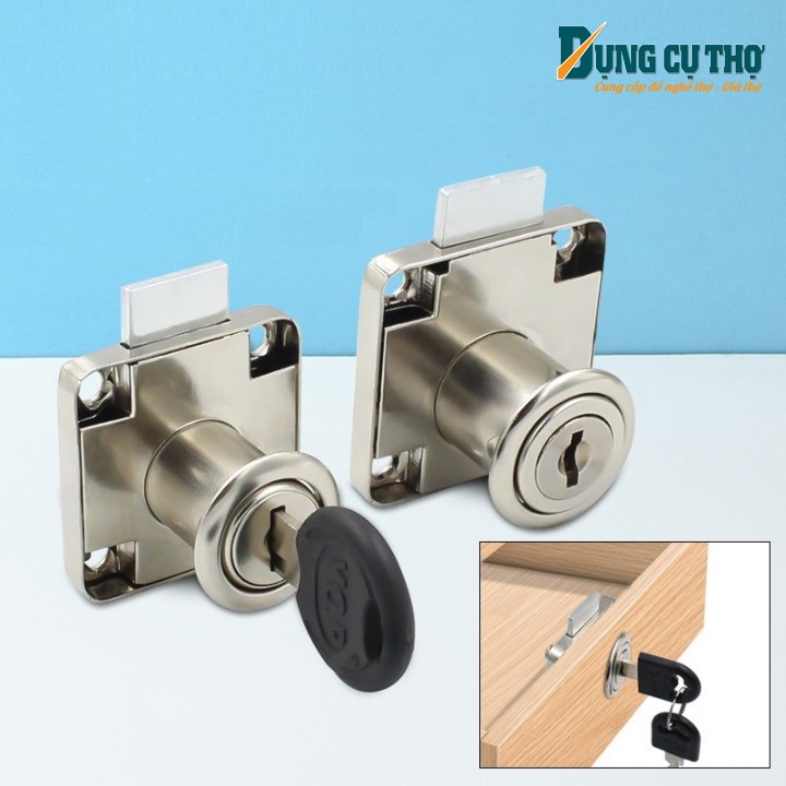 Ổ khóa cánh tủ, ổ khóa ngăn kéo - Phụ kiện khóa cửa - Phụ kiện nội thất