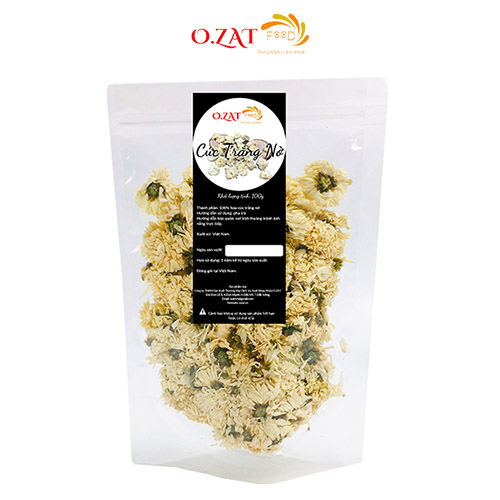 Trà Hoa Cúc Trắng sấy khô O.ZAT 100g