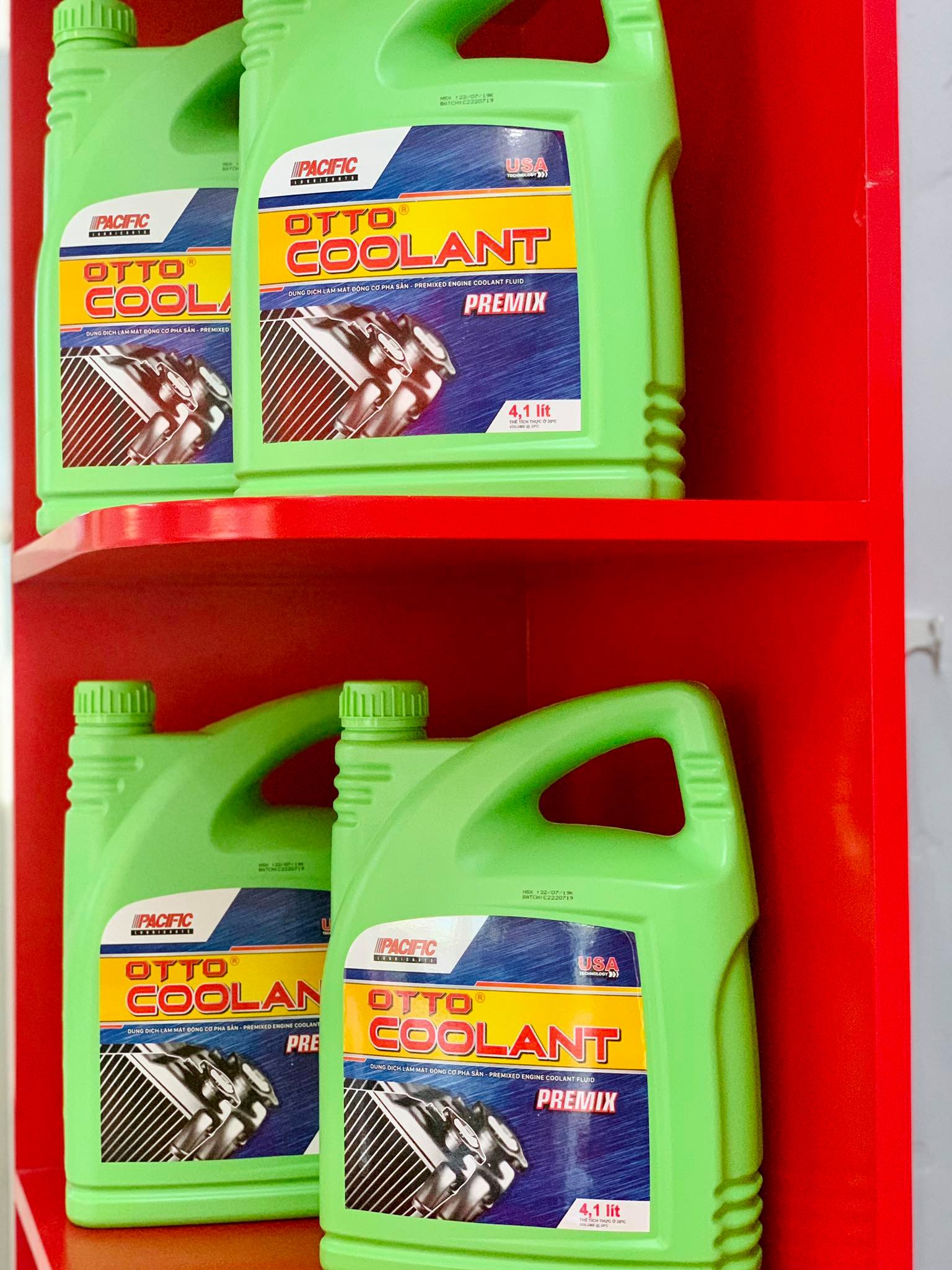 Nước làm mát động cơ Otto Coolant 4.1L