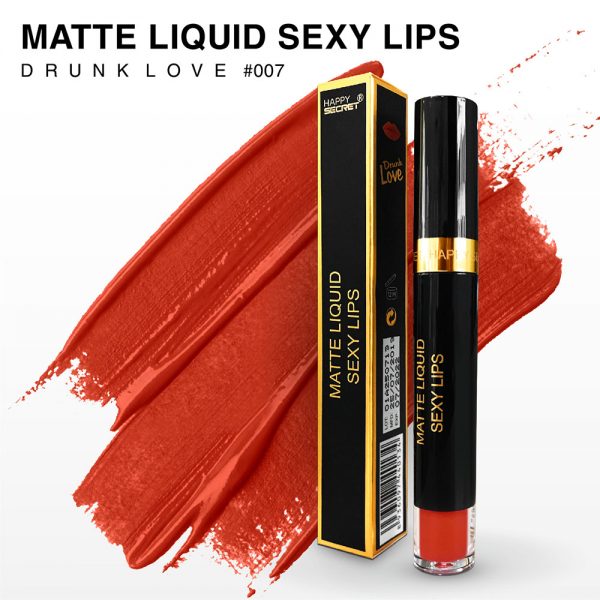 [HCM]Son Lì Không Trôi Top White Matte Liquid Sexy Lips - Drunk Love 07