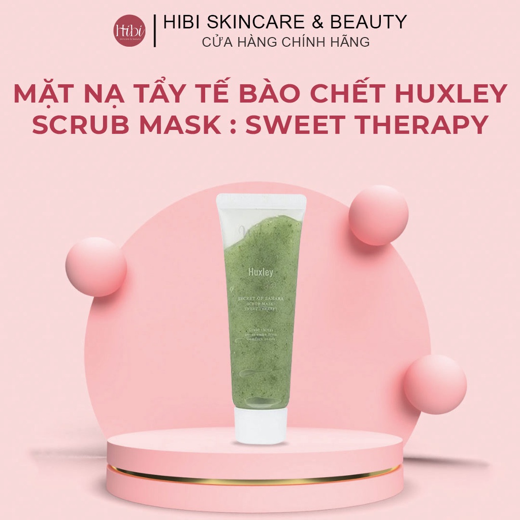 Tẩy tế bào chết huxley scub mask therapy size mini