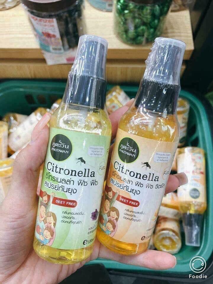 Xịt Chống Muỗi PHUTAWAN -- Thái Lan
