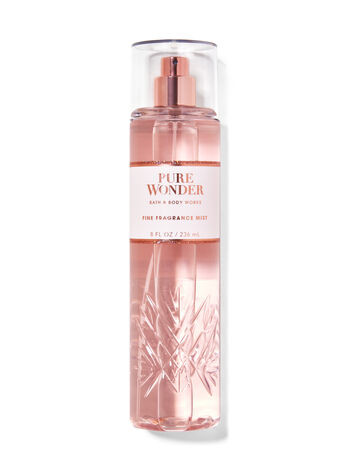 Pure wonder | sản phẩm xịt thơm toàn thân bath & body works fine fragrance 236ml