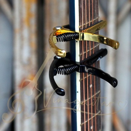 Capo guitar acoustic Alice A007L chính hãng kẹp đàn guitar acoustic lò xo Alice Vinaguitar phân phối