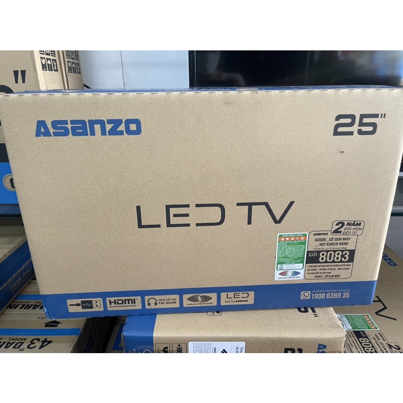 Tivi Asanzo 25 inch- tích hợp DVBT2. Bảo hành 24 tháng chính hãng