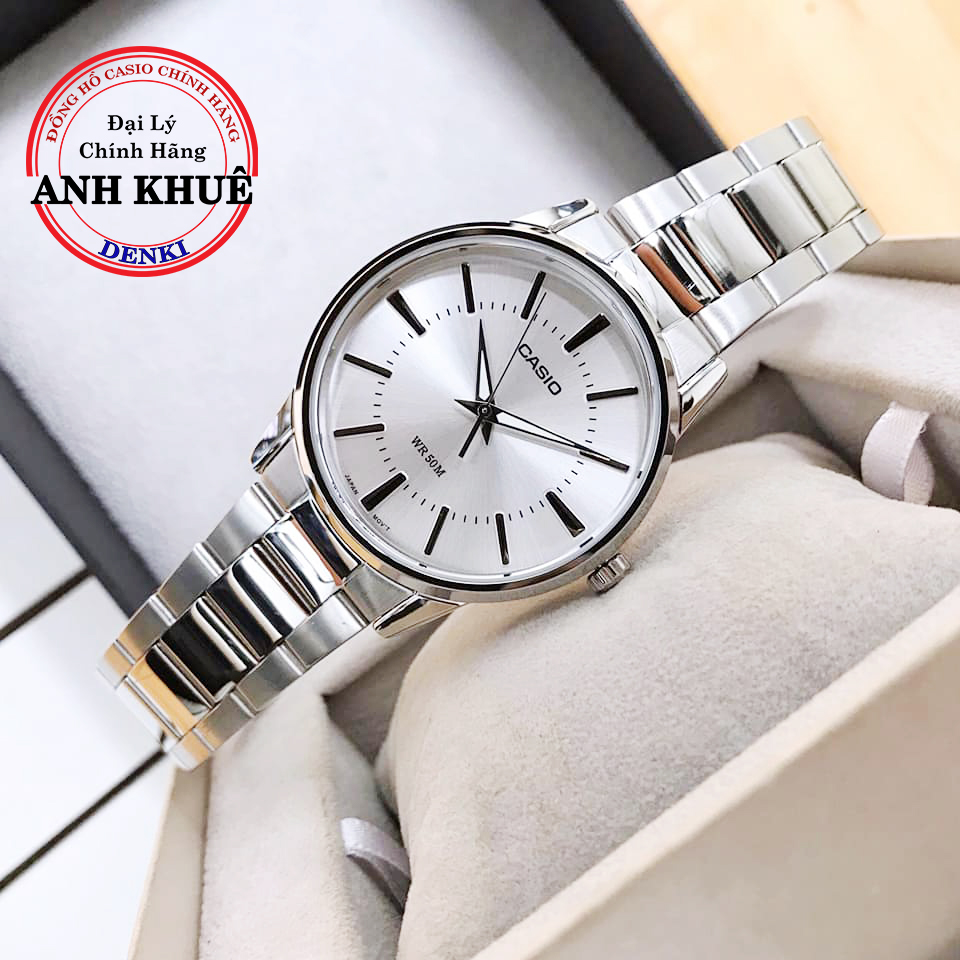 Đồng hồ nam dây kim loại casio standard anh khuê mtp-1303d-7avdf sang trọng