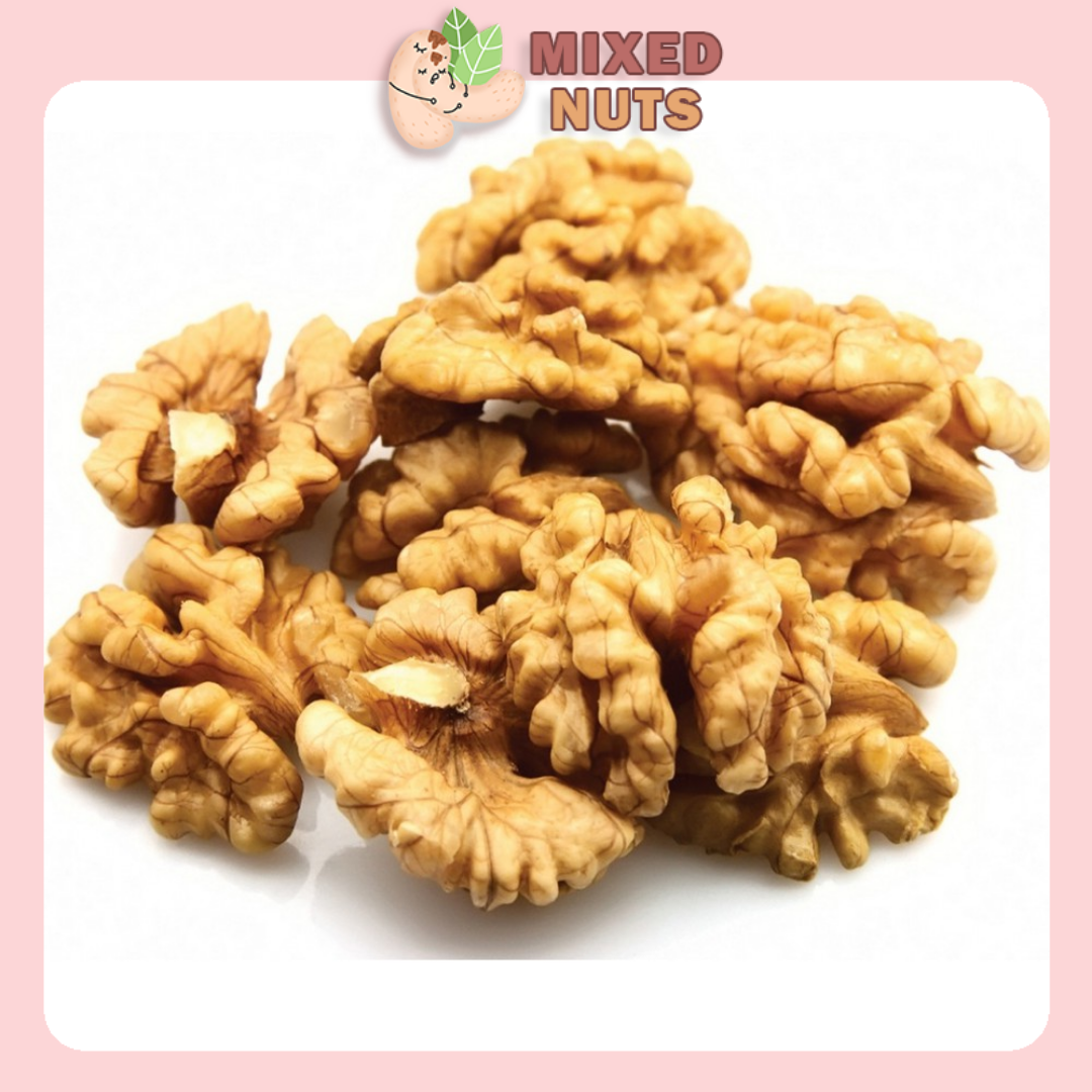 [Mã VD20] Nhân quả óc chó vàng. Nguyên liệu nhập từ Mỹ hàng chất lượng cao. 100% organic, nâng cao sức khỏe  tim mạch