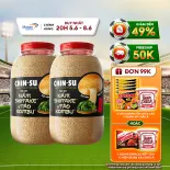 Combo 2 Hạt Nêm CHIN-SU Nấm Shiitake và Tảo Kombu Hộp 450g