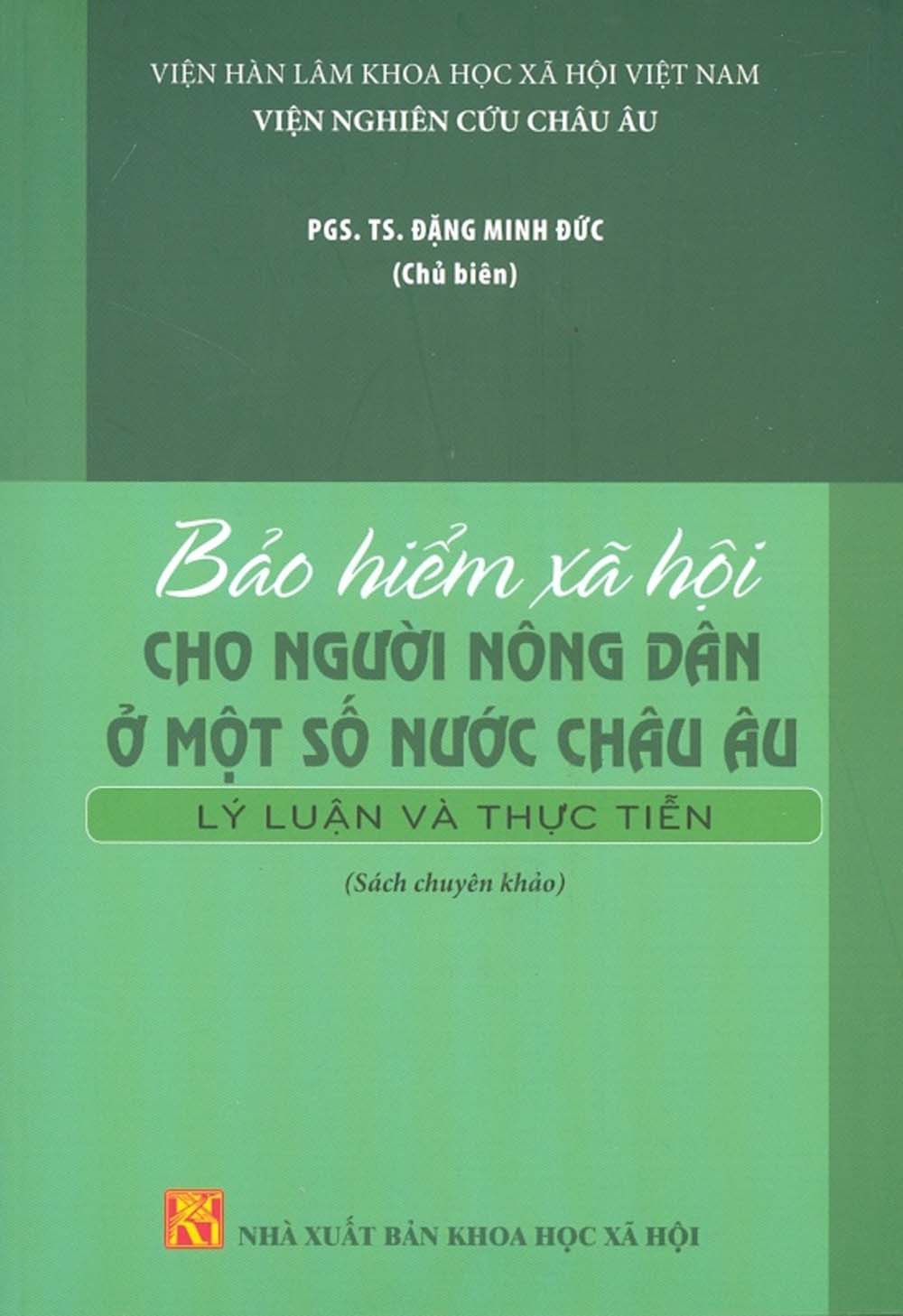 Bảo hiểm xã hội cho người nông dân ở một số nước châu âu - lý luận và thực tiễn