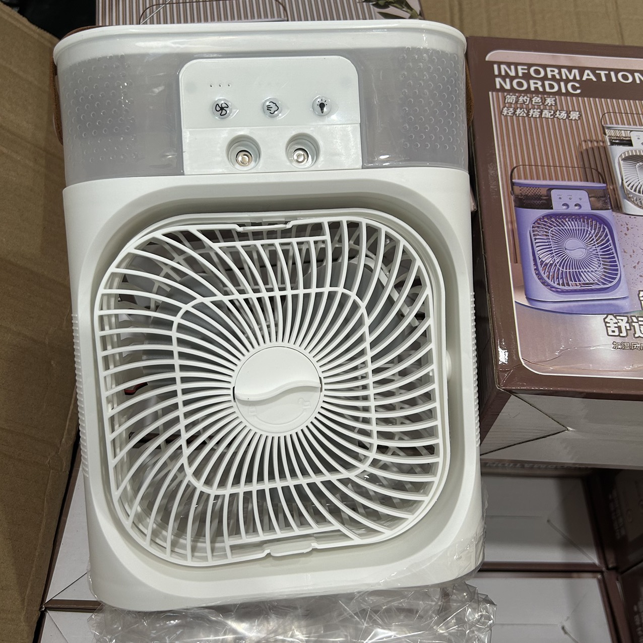Quạt điều hòa mini để bàn - máy điều hòa hơi nước siêu mát