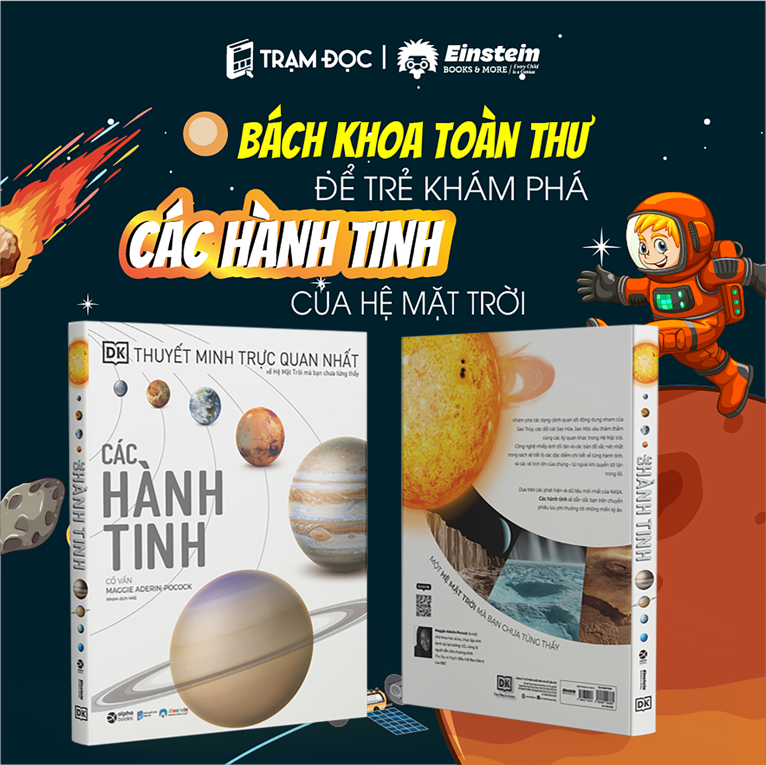 Sách các hành tinh: thuyết minh trực quan nhất về hệ mặt trời mà bạn chưa từng thấy