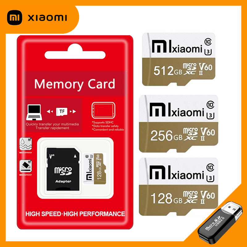 Xiaomi micro sd card 512gb 256gb 128gb memory card 16gb 32gb 64gb high speed tf flash memory 8gb sd card micro sd flash card
