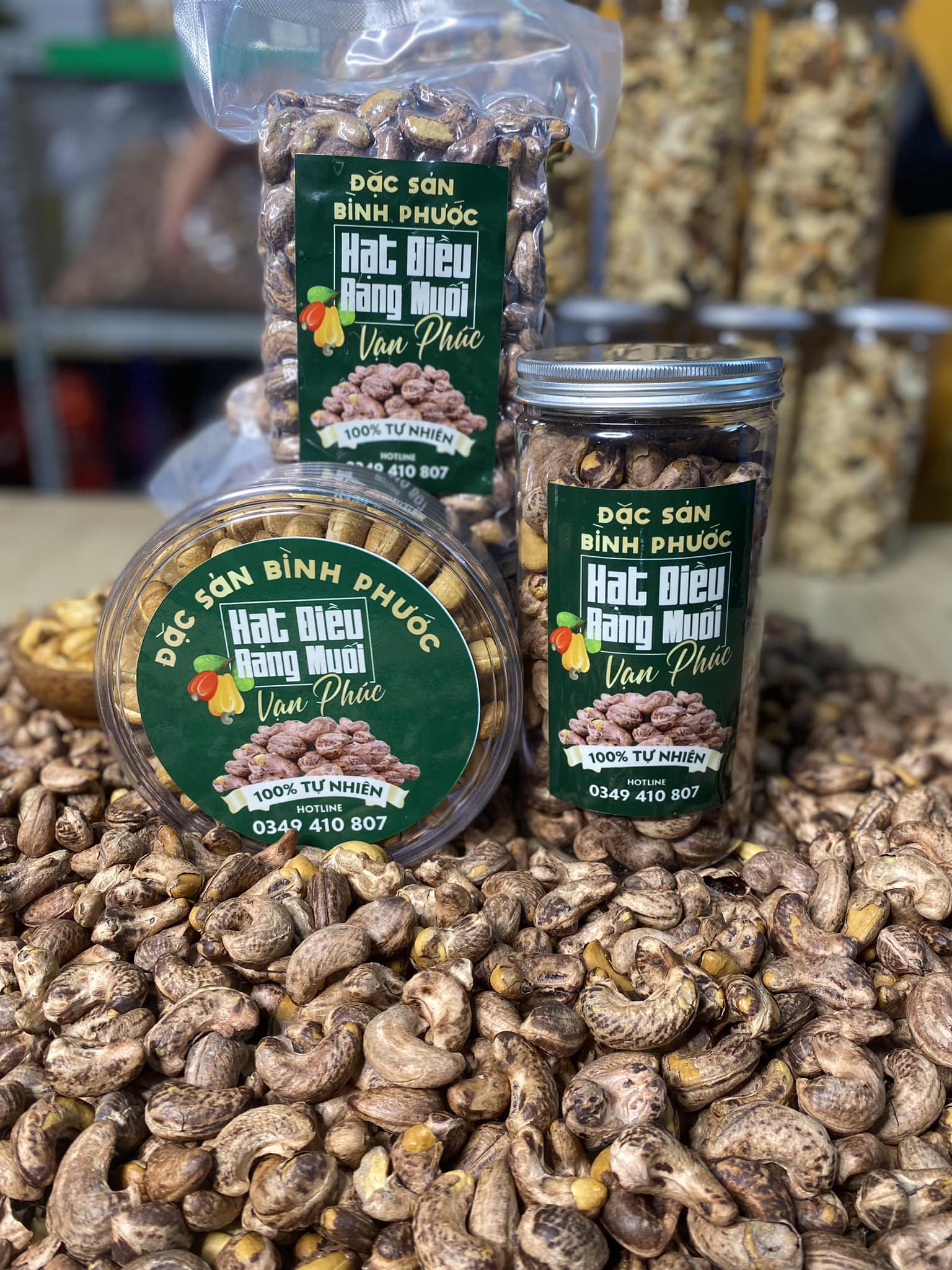 2 hộp 500g hạt điều rang muối loại 1 đặc sản bình phước date mới nhất