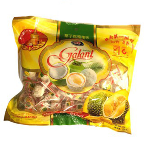 Bánh dừa Galant caramen vị sầu riêng thơm ngon 450g - Tết- Mứt Tết- Bánh Mứt Tết- Đồ Ăn Vặt - Ăn Vặt-Uy Tín-Tết 2021