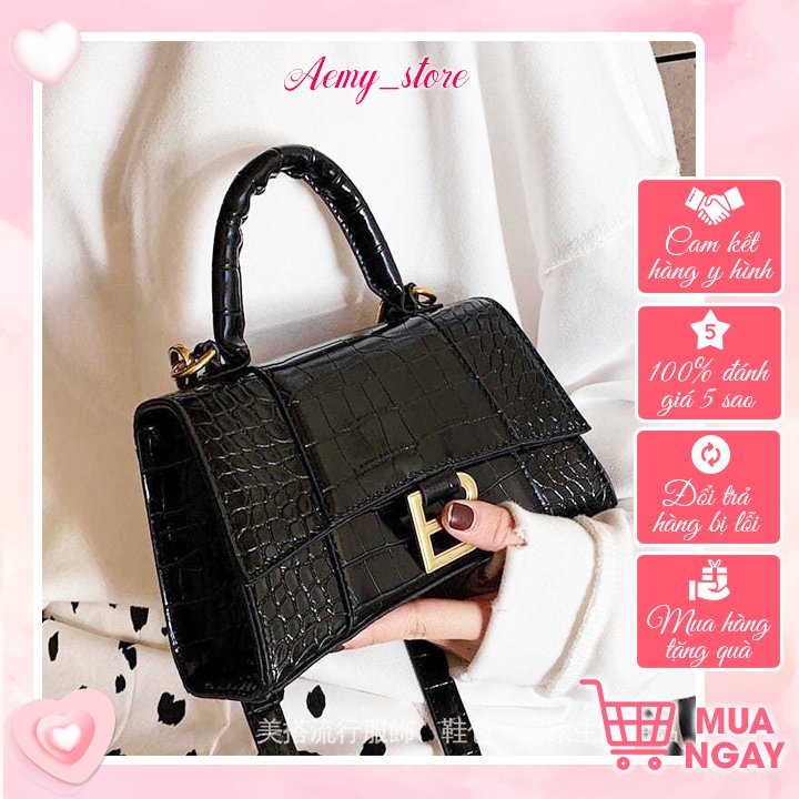 Túi xách đeo chéo , cầm tay hàn quốc túi chữ B cao cấp hàng hàng may kĩ TD12