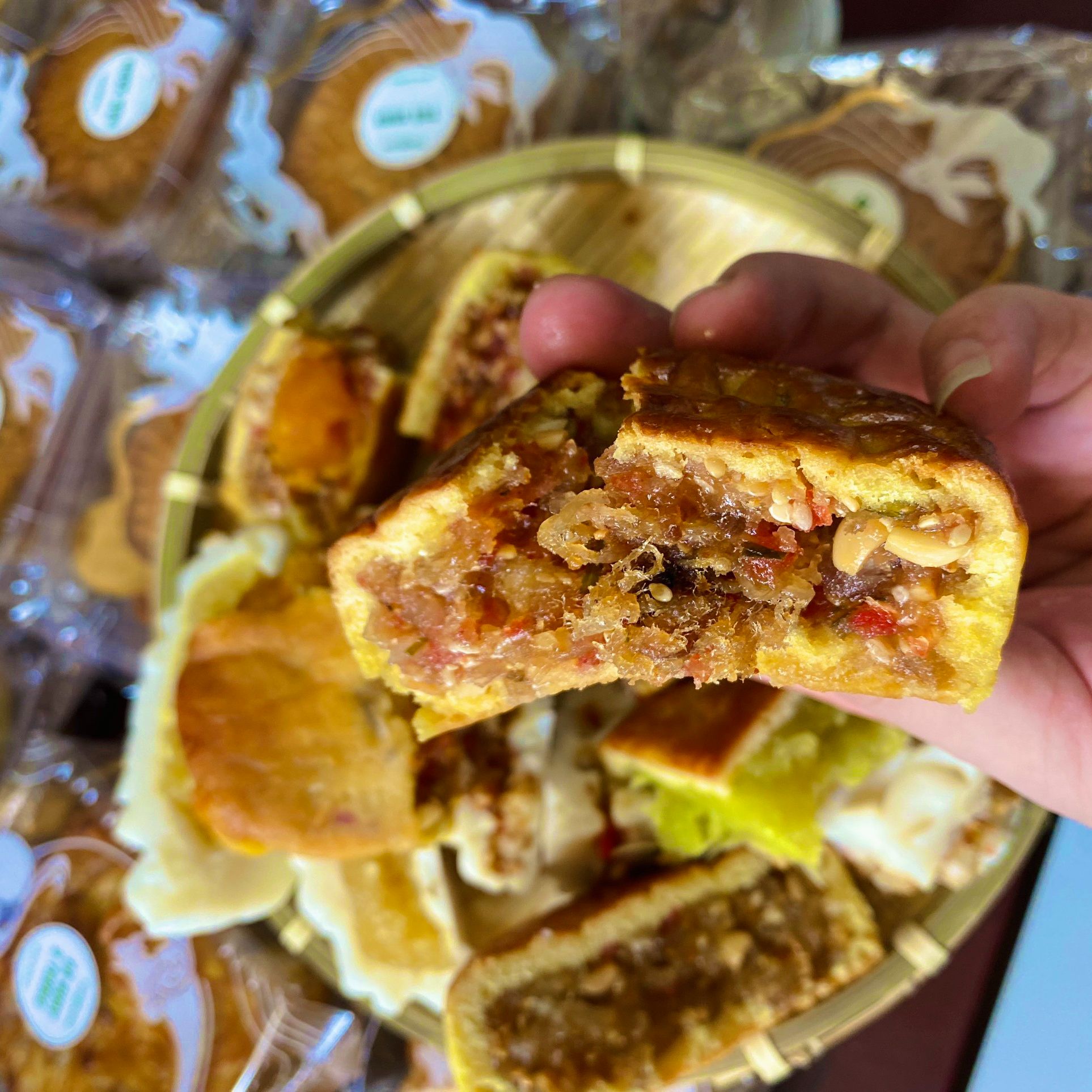 Bánh Trung Thu Thập cẩm chay