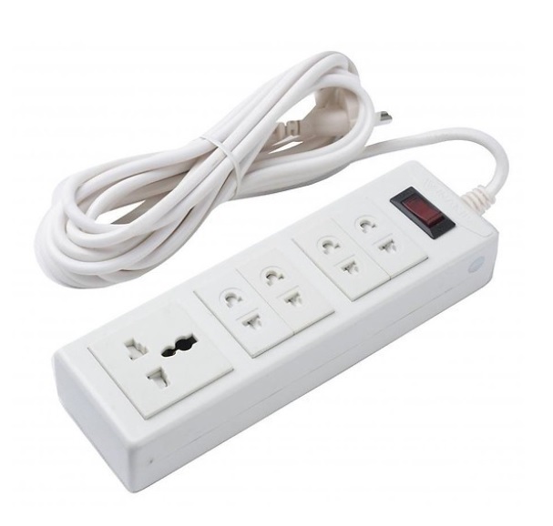 Ổ cắm vinakip tích hợp 5 ngả liền dây oc 72-3 mét - oc 73-5m
