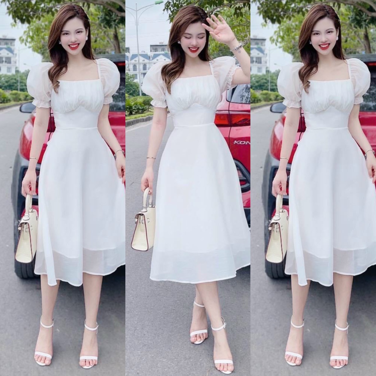 Đầm váy nữ xinh đẹp, cute cho nàng tự tin đi chơi, đi tiệc
