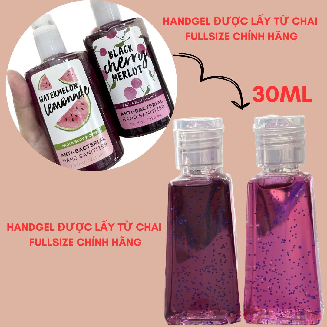 [CHAI CHIẾT] Nước Rửa Tay Khô Bath And Body Works (30ml)