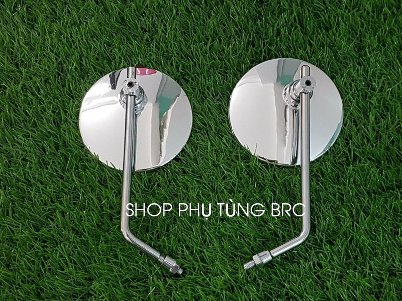 Gương chiếu hậu A4  tròn 8 li gắn xe CUB (A/E có thể chọn mua 1 hoặc 2 cây kiếng với cùng 1 mức phí vận chuyển)