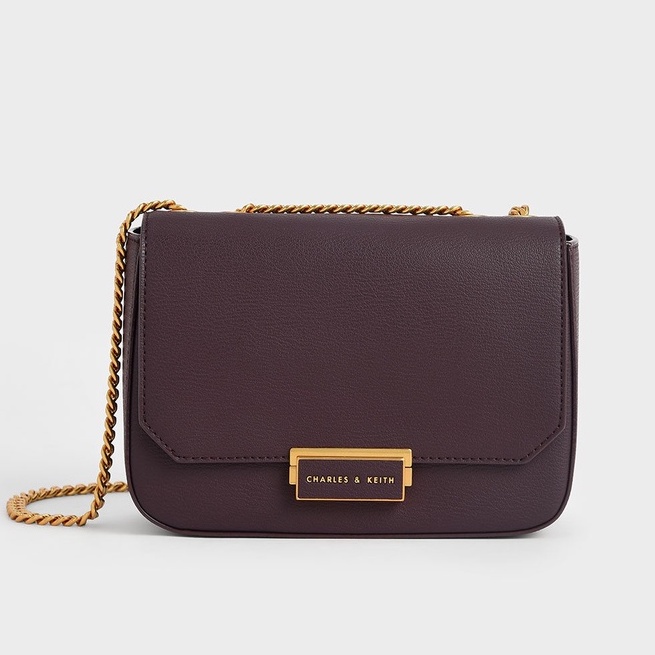 TÚI VÍ ĐEO VAI KẸP NÁCH C.N.K PUSH LOCK CROSSBODY BAG MẪU MỚI RA FULL ĐEN CHUẨN HÀNG HIỆU SANG TRỌNG.000