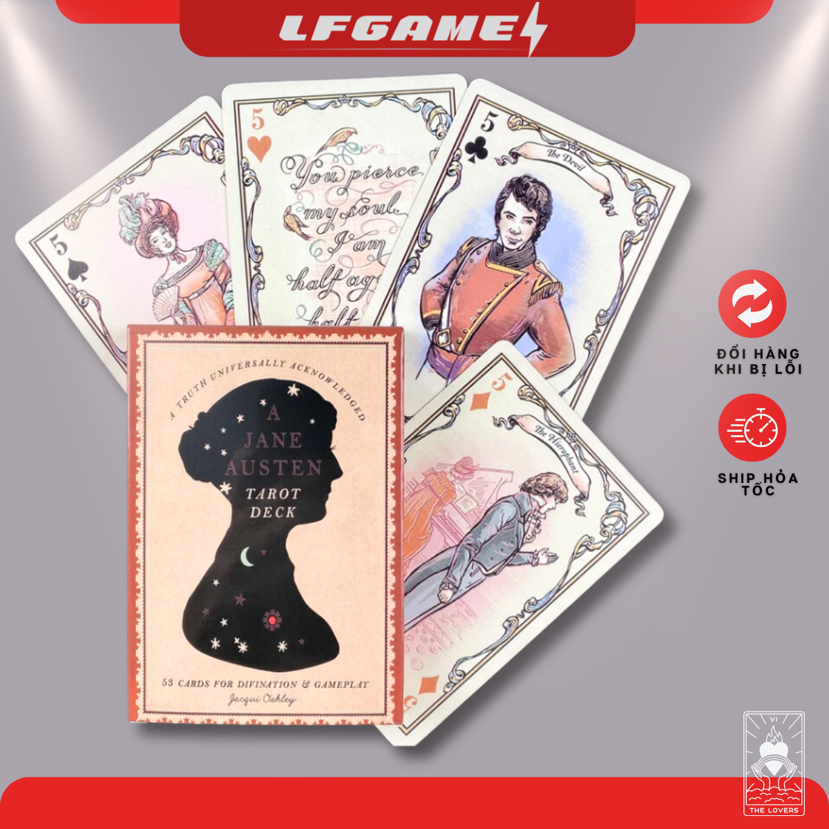 Bộ bài tarot a jane austen tarot deck bói bài tarot oracle