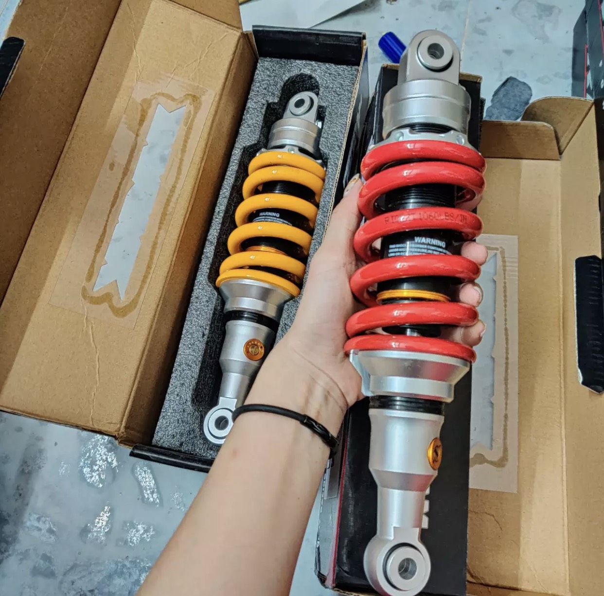 (HÀNG MỚI VỀ) Phuộc Ride It Nhập dành cho xe Raider, Satria...