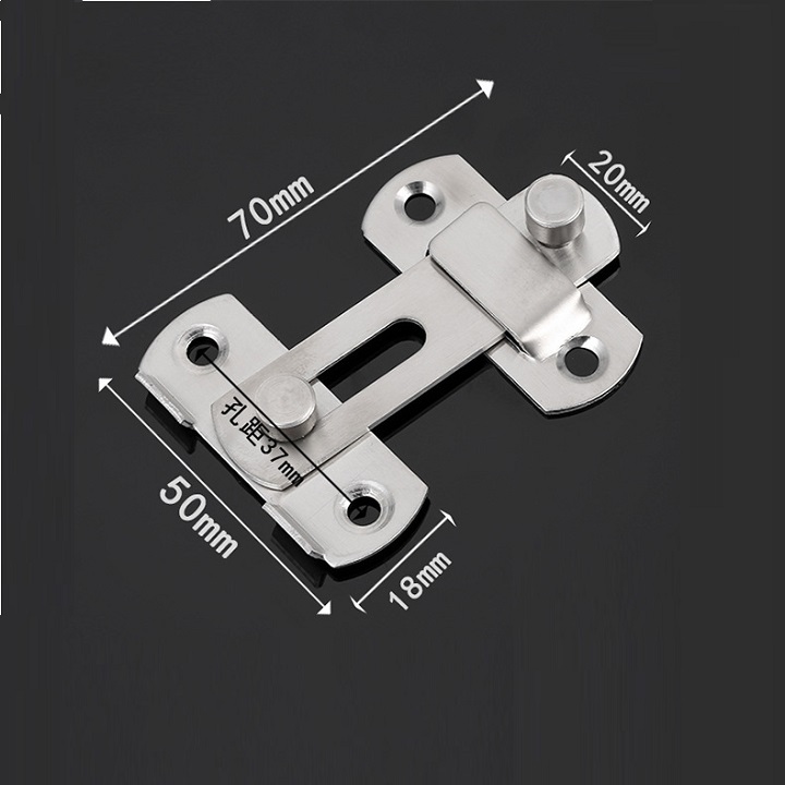CHỐT KHÓA INOX 70x50x20MM - DIY535