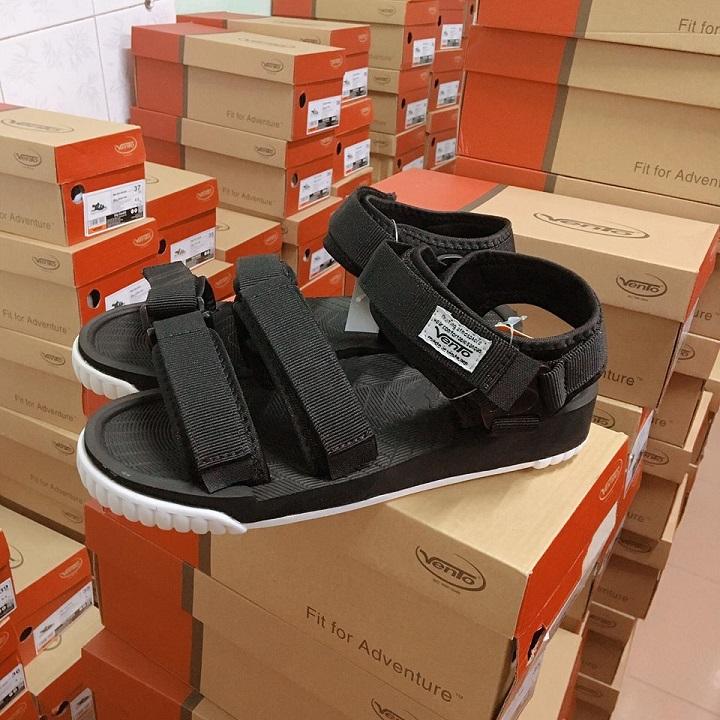 [HCM]Giày sandal couple nam nữ hiệu vento 3 quai ngang NV9801 đế công nghệ Hybrid siêu nhẹ