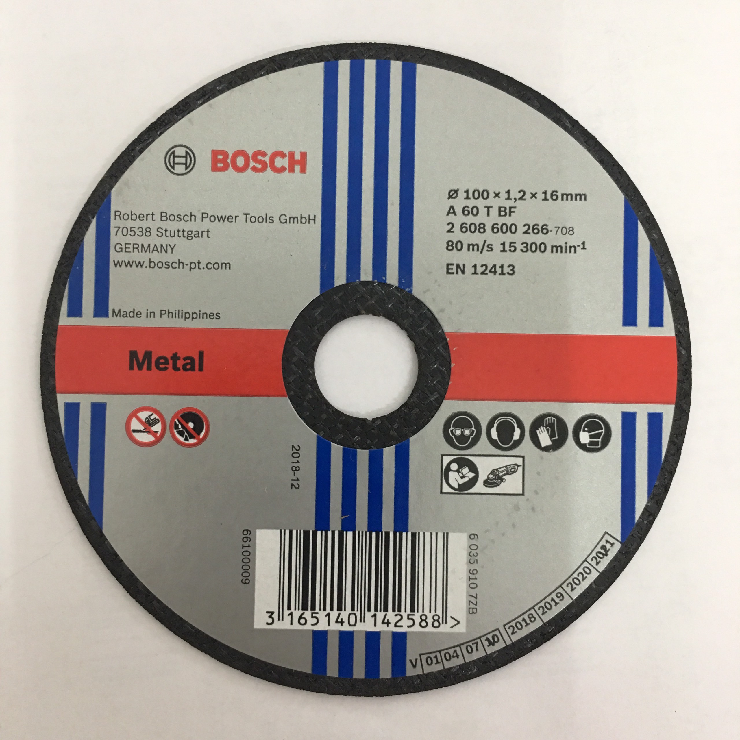 Combo đá cắt sắt + đá mài sắt 100 bosch