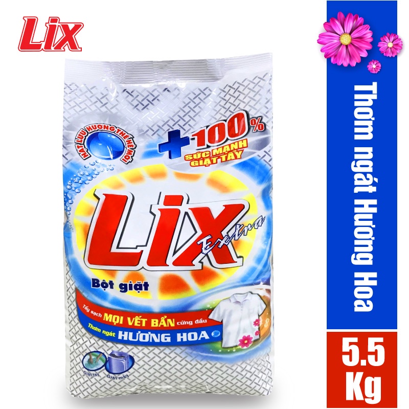 BỘT GIẶT LIXE 5,5KG