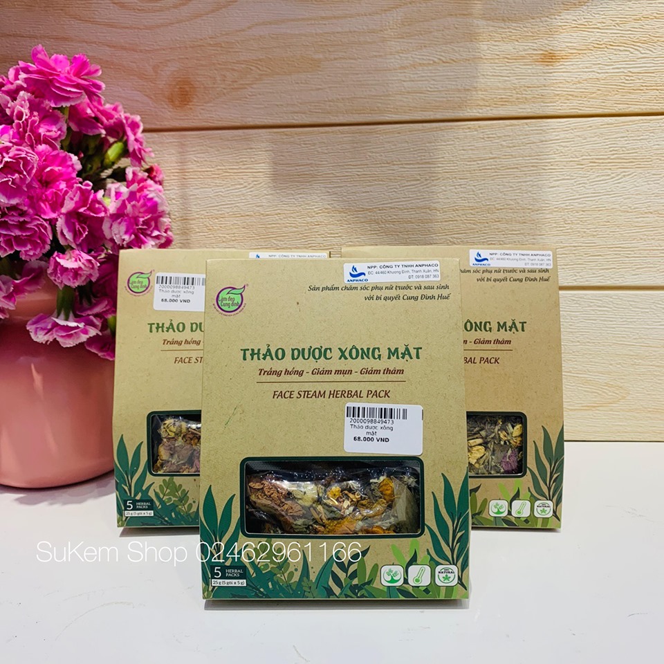 Thảo dược xông mặt Bảo Nhiên - Sukem Shop