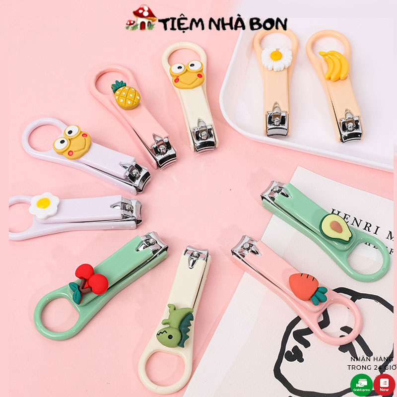Bấm cắt móng tay móng chân mini, Dụng cụ bấm móng tay nhiều hình dễ thương