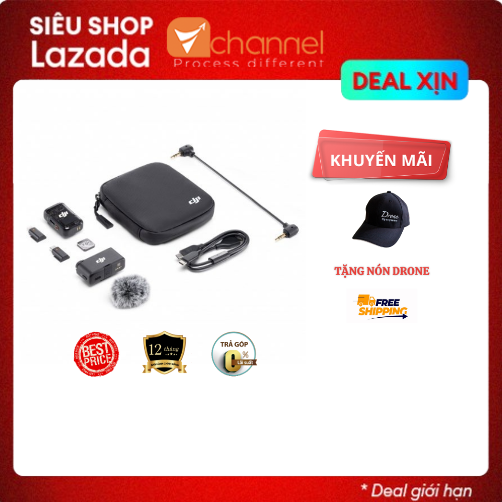 DJI MIC 2 Bảo hành 12 tháng Tặng nón DJI thời trang