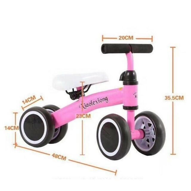 Xe chòi chân cân bằng 4 bánh Mini xiaoloxiong