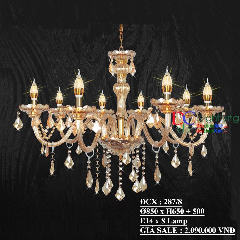 ĐÈN CHÙM NẾN QUÝ TỘC Giá 2,090,000 Đồng*Miễn phí vận chuyển