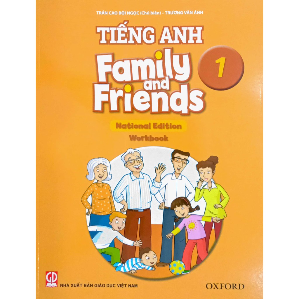 Sách - Family And Friends 1 - Workbook