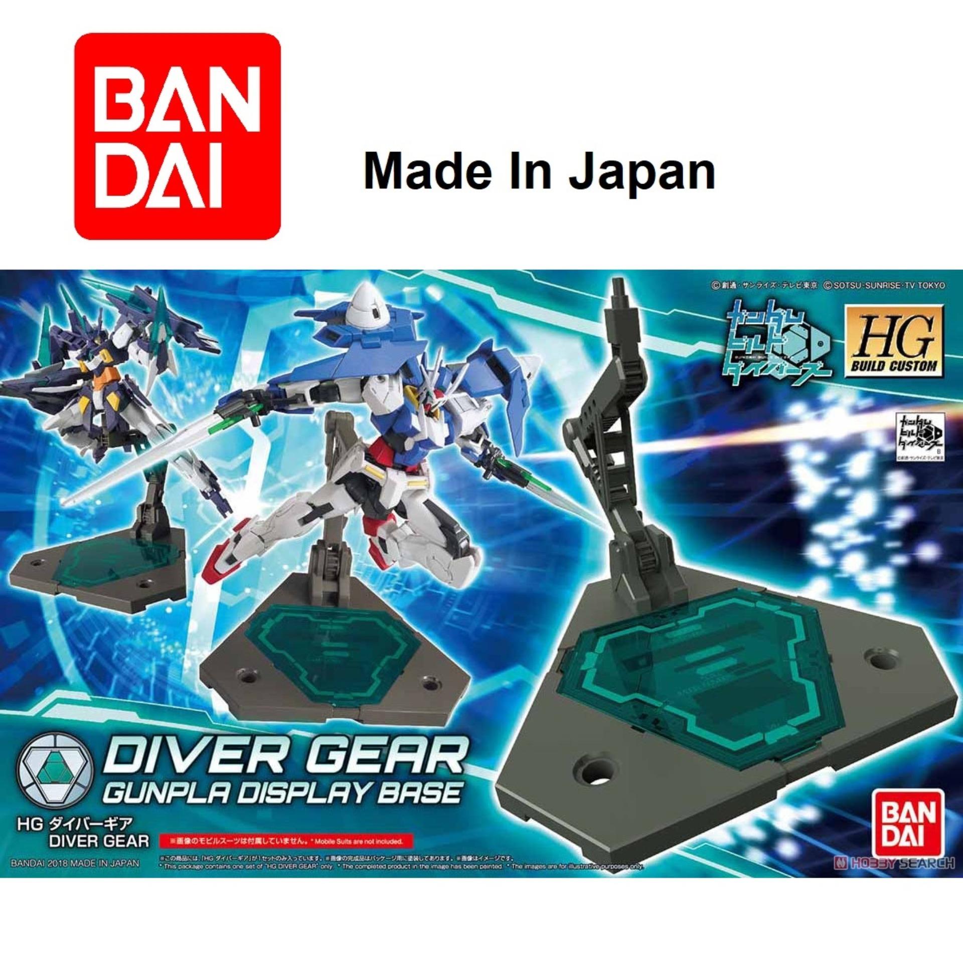 Đế trưng bày mô hình HGBC 034 Gundam Action Base Diver Gear Gunpla Display Base Seri HG Build Custom