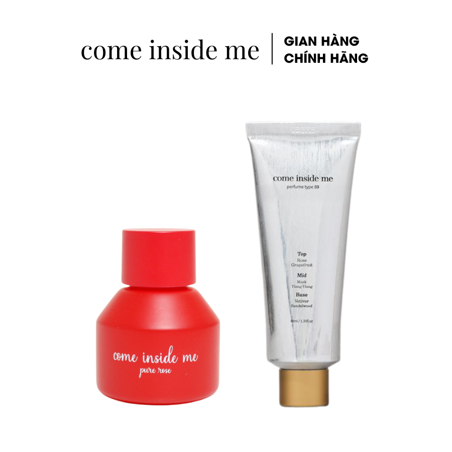 Nước hoa vùng kín đỏ nước hoa khô 89 come inside me combo nước hoa thuần chay thơm quyến rũ sang trọng
