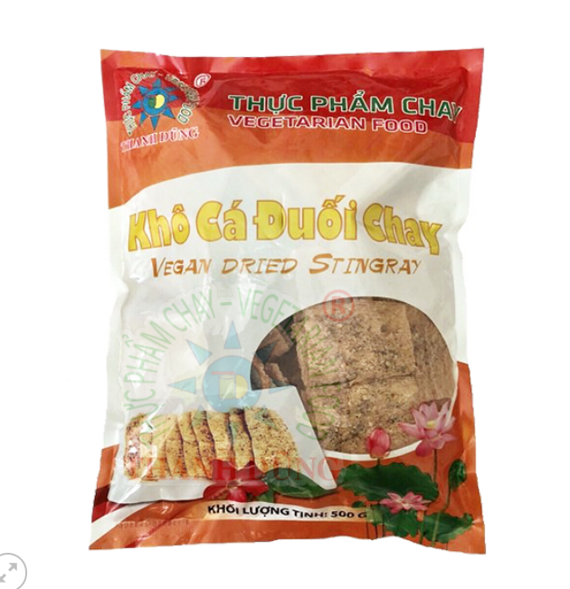 Khô cá đuối chay thanh dũng 500g
