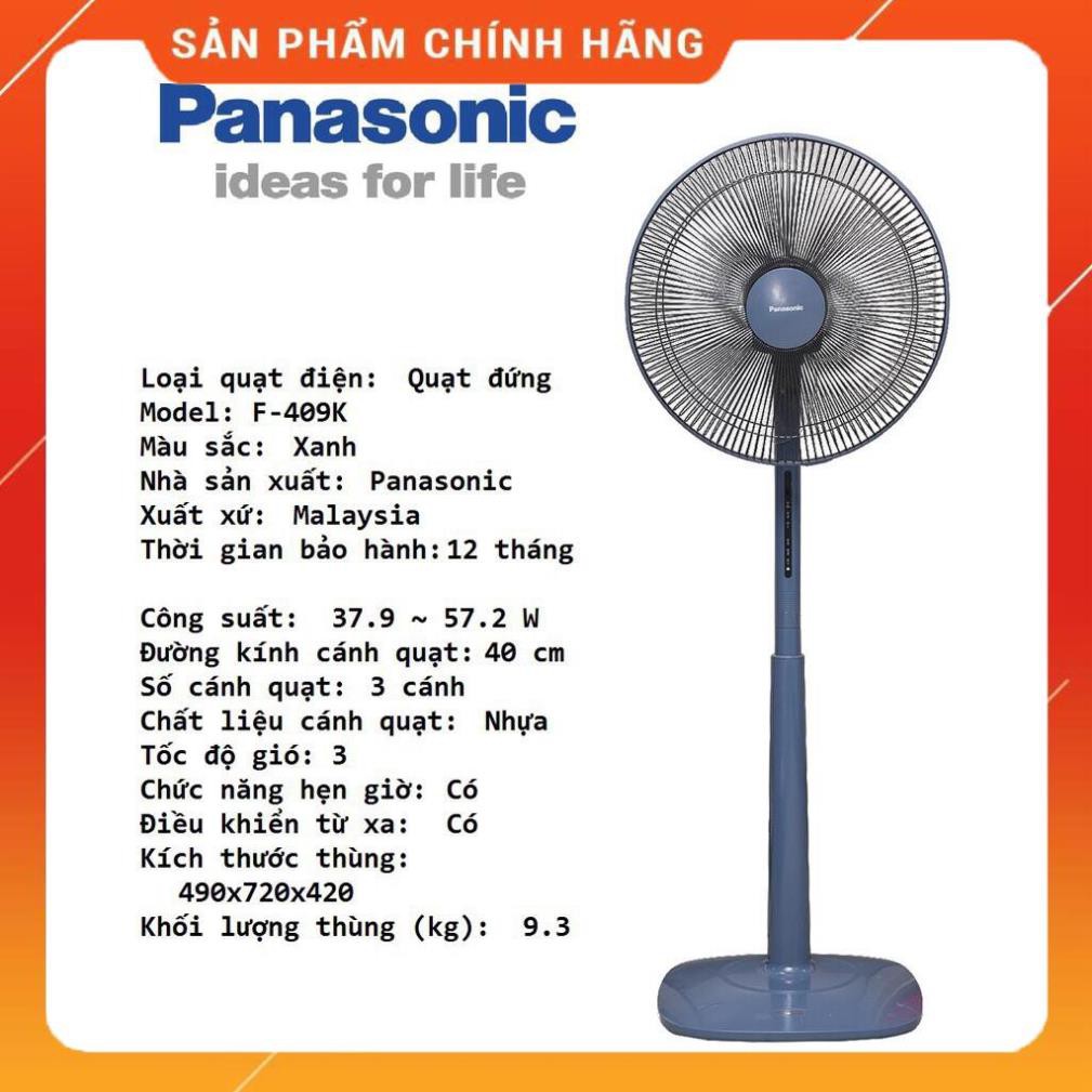 Quạt cây cao cấp panasonic f409k - nhập khẩu nguyên chiếc từ malaysia