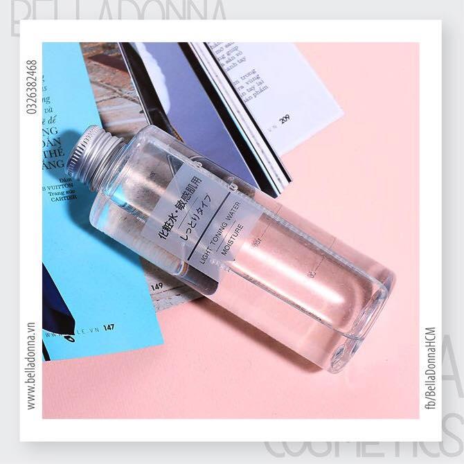 Nước hoa hồng dành cho thường da khô Muji Light Toning Water 200ml #Moisture