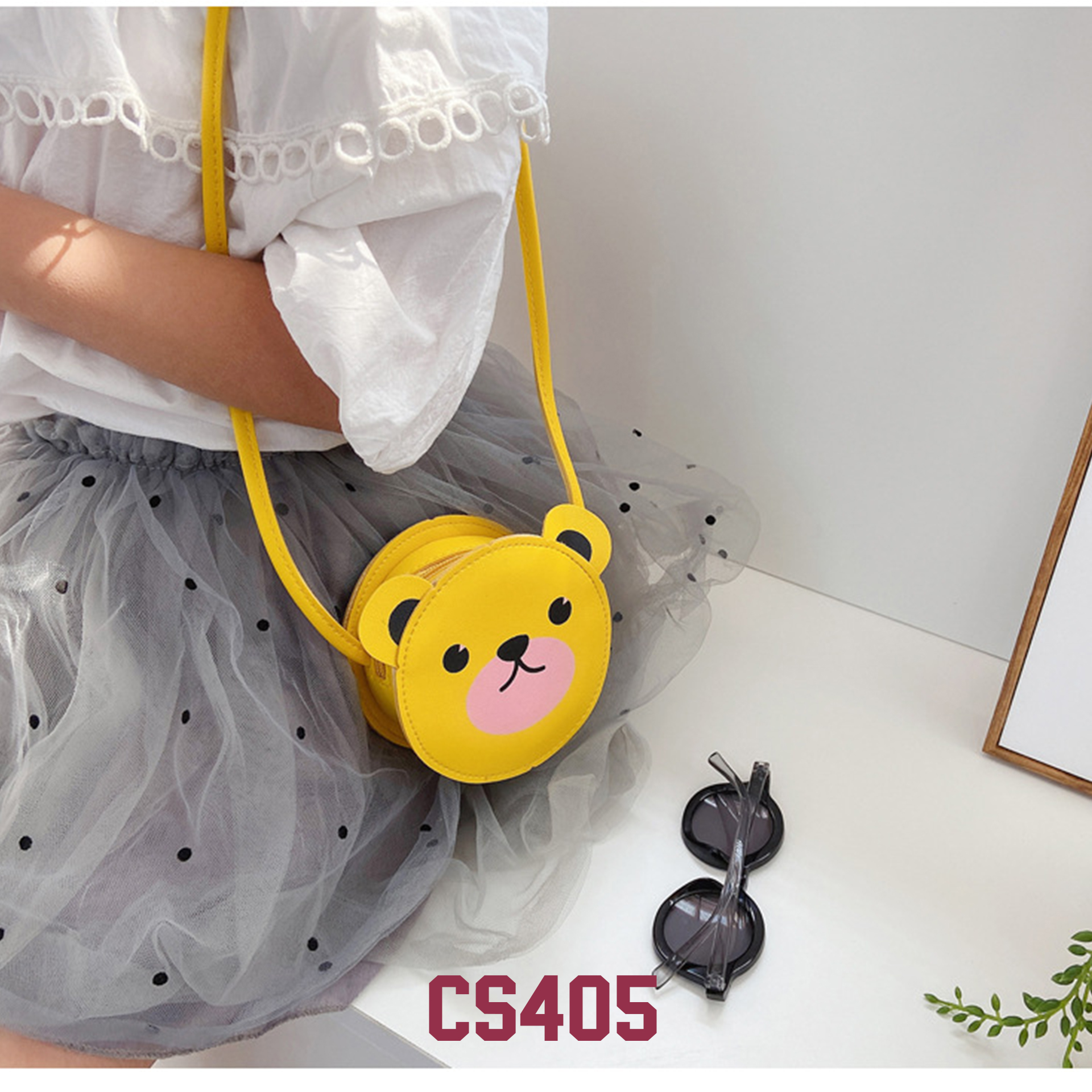 Túi đeo chéo hình thú cực dễ thương cho bé CS405