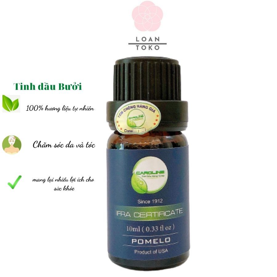Tinh dầu bưởi caroline 10ml/50ml/100ml