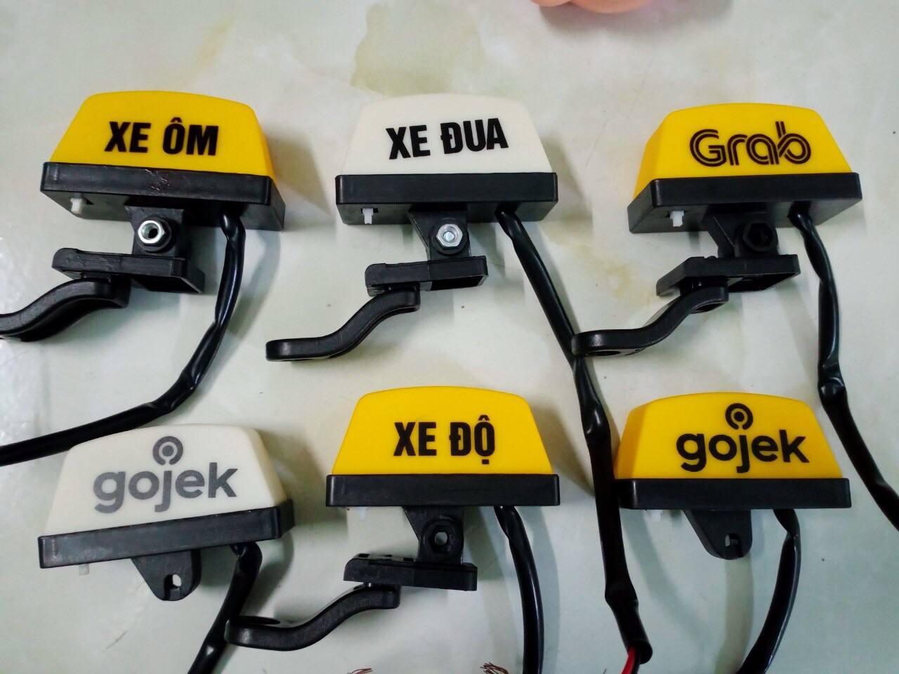 Đèn taxi ,grab, xe ôm, xe độ , xe đua chóp nháy đổi màu