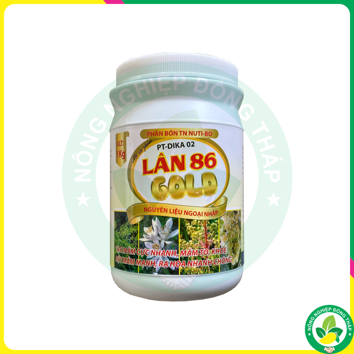 Phân Bón TN Nuti-Bo PT-DIKA 02 LÂN 86 GOLD Tạo Mầm Cực Nhanh, Ra Hoa Nhanh Chóng