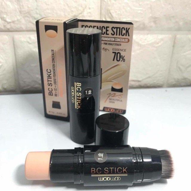 Kem nền che khuyết điểm 2 đầu bc stick wodwod 12g