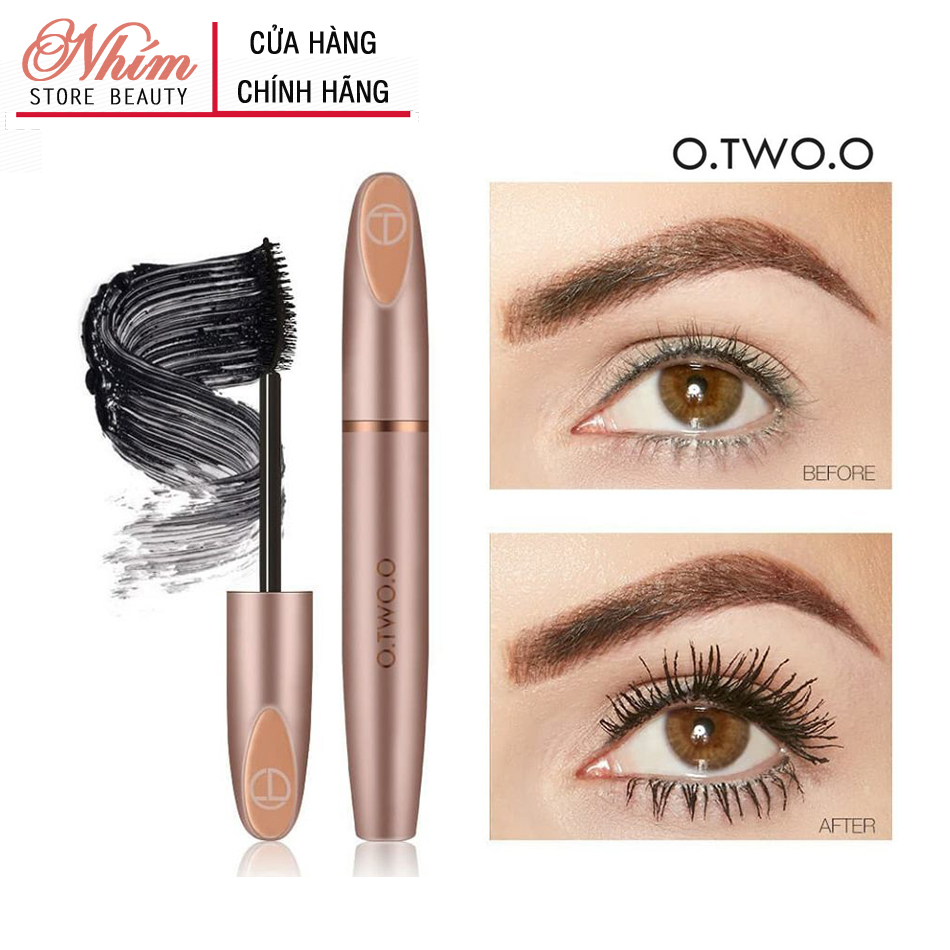 [HCM][Chính hãng] Mascara mắt O.TWO.O phối sợi lụa 3D kháng nước lâu trôi kiểu dáng tiện dụng 27g