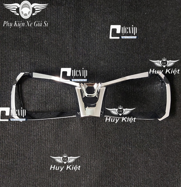 Ốp viền đèn pha trước airblade ab 2023 đời mới 160cc, 125cc, airblade 2020 - 2023 xi mạ crom ms2471